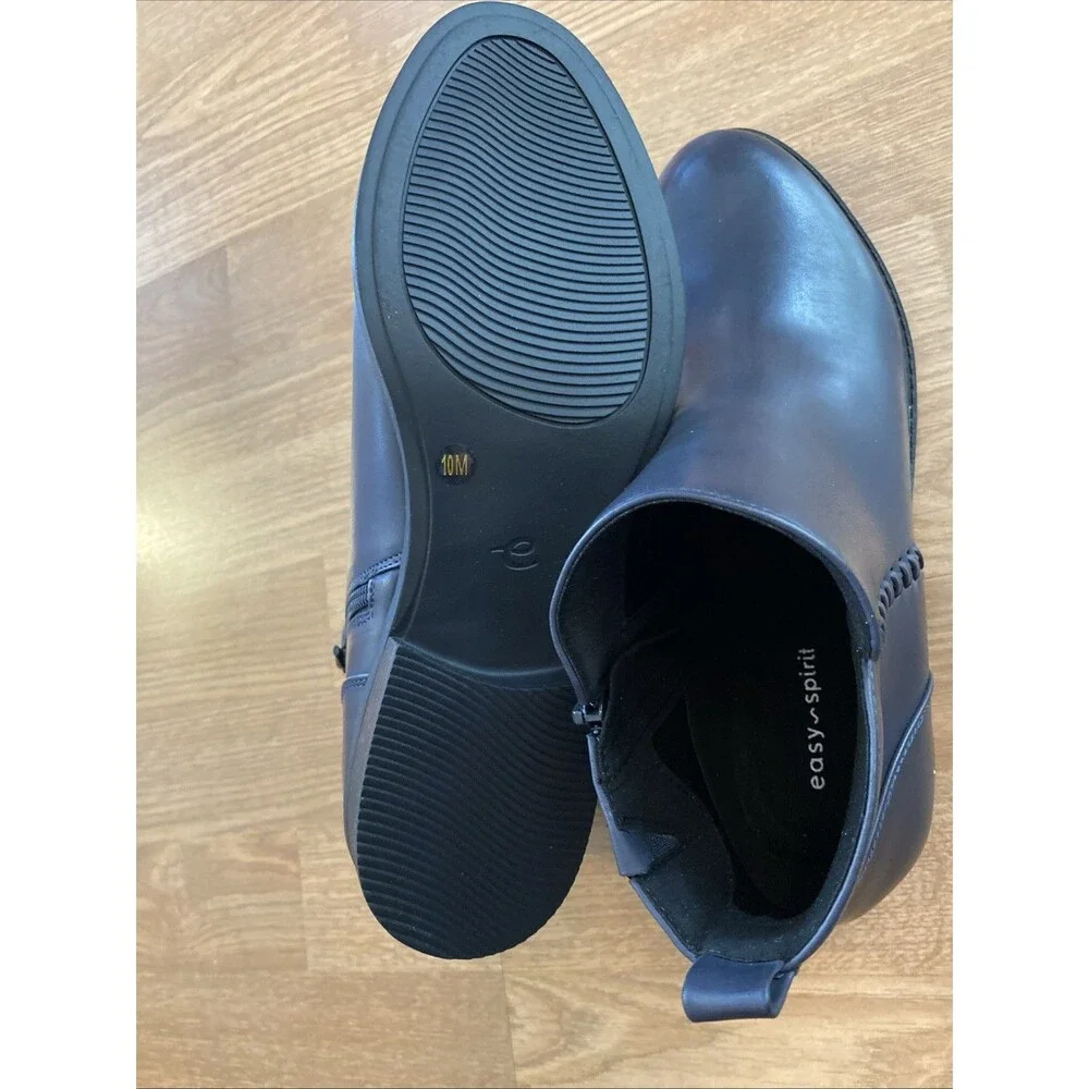 New Easy Spirit Womens Lorand Bootie Navy Size 10M NIB - Picture 14 of 16
